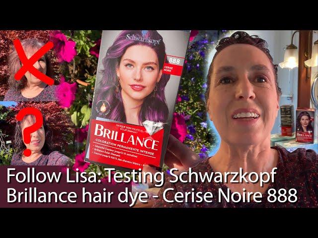  How to dye your hair - Testing - Cerise Noire - Schwarzkopf Brillance range // Follow Lisa