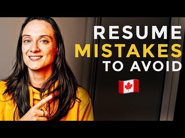 12 Resume Mistakes Newcomers Make in Canada (Real Examples)