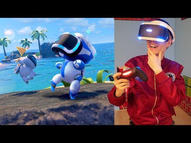 PLAYSTATION VR GAME TIME! | Astro Bot: Rescue Mission (PSVR + VRGO Gameplay) Part 3