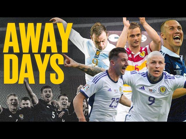 Iconic Away Day Moments | McFadden, Marshall, McLean | Scotland National Team