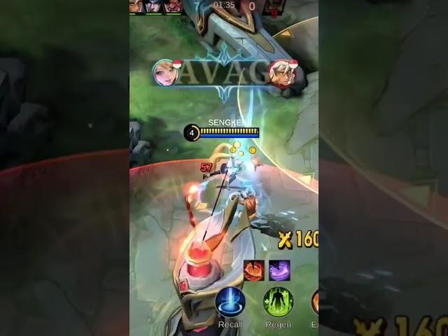 Layla 1hit #fypシ゚vira #games #mlbb #mobilelegends #trending #gameplay