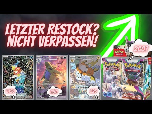 Pokemon Investment - EXPLODIERT Paldea Evolved als Nächstes? Ich greife zu!