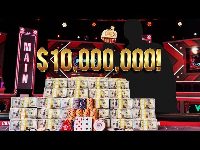 WSOP Main Event 2024 FINAL TABLE - A Champion is Crowned [$10,000,000 FIRST PRIZE]