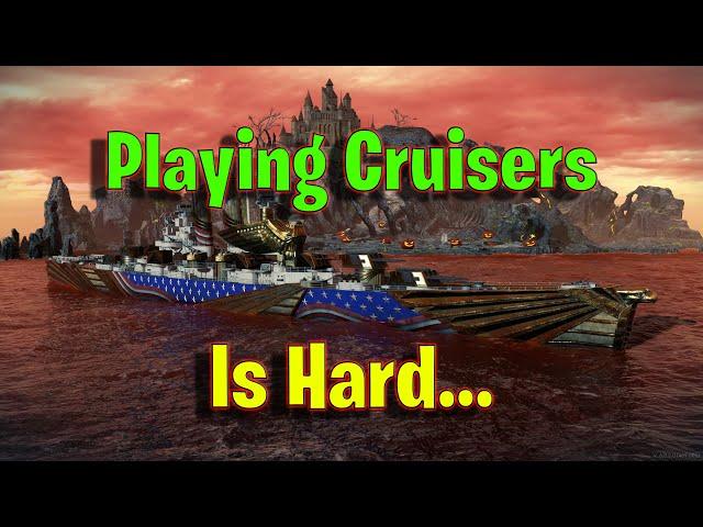 Playing Cruisers is So Hard in World of Warships Legends!