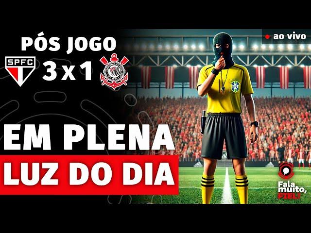 AO VIVO PÓS-JOGO | SÃO PAULO 3 X 1 CORINTHIANS  | CAMPEONATO BRASILEIRO 2024 | 28ª RODADA