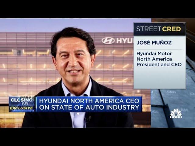 Hyundai North America CEO José Muñoz on state of auto industry