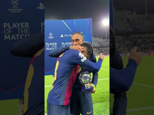 MVP #fcbarcelona #shorts #championsleague #raphinha