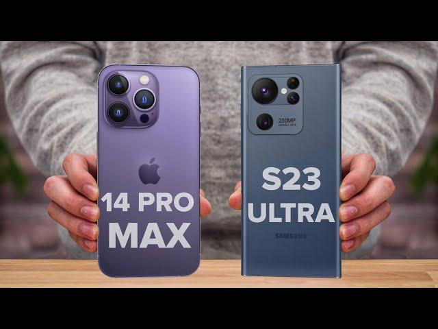 iPhone 14 Pro Max vs Samsung Galaxy S23 Ultra - Full Comparison