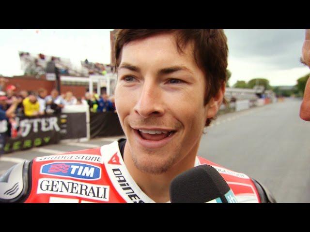 Nicky Hayden at the Isle of Man TT