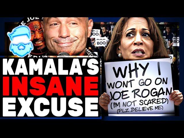 Kamala Harris INSANE Joe Rogan Cancellation Reason! Trump SURGES In Polls & Appears TODAY On Podcast