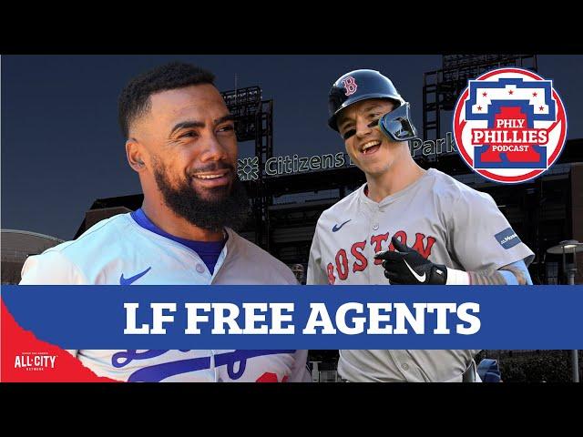 Which left-fielder free agent signing would make the most sense for the Philadelphia Phillies?