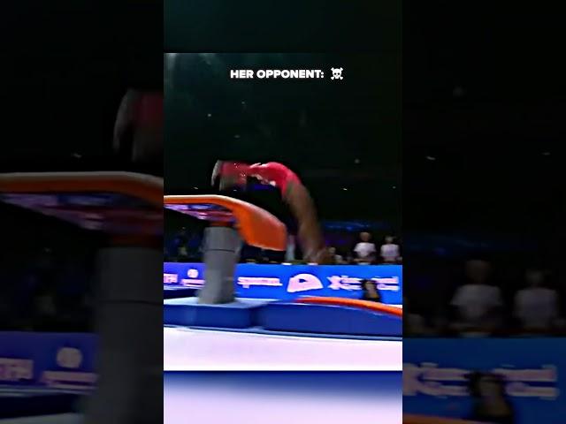 Simone would have won if the coach wasn't standing there (even with the fall) #gymnastics #vault