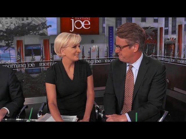 Joe Scarborough and Mika Brzezinski of "Morning Joe"