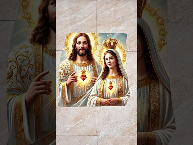 jesus love maria ️‍🩹️ #jesus #maria #edit #shorts