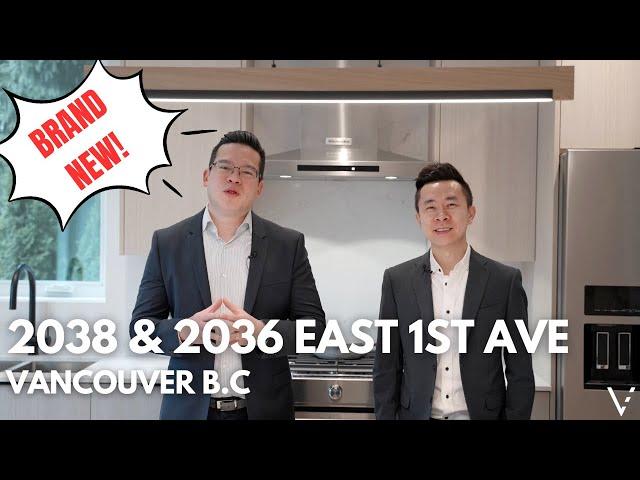 Brand New duplex East Vancouver with mortgage helper!