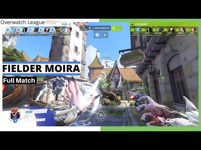 FIELDER MOIRA POV | Dallas Fuel vs Houston Outlaws | OWL Season 2021 June Joust Knockouts