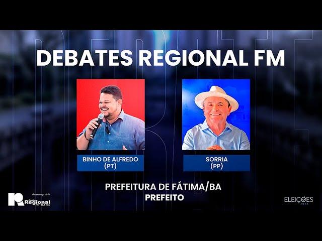 DEBATES DE CANDIDATOS A PREFEITO DE FÁTIMA  01/10/2024