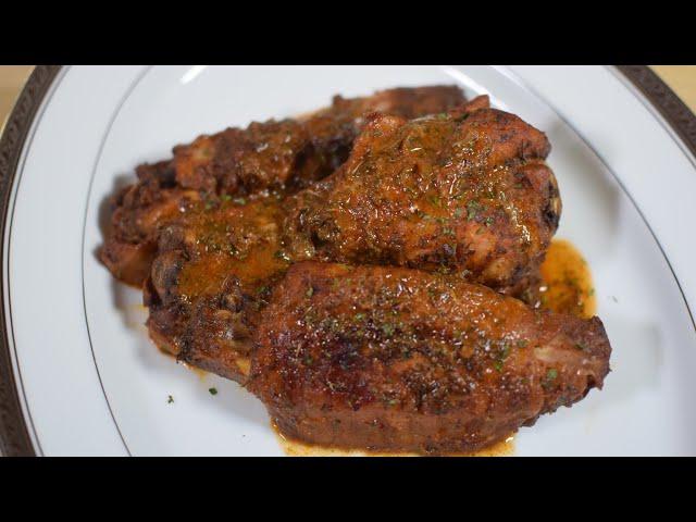 How to make Smothered Turkey Wings ~ Juicy & Tender