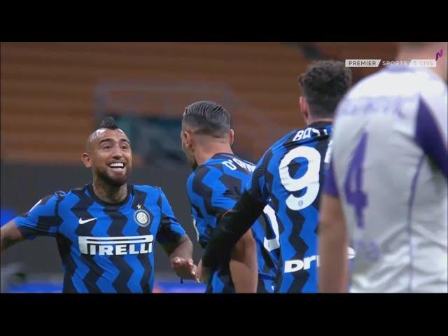 Arturo Vidal vs Fiorentina Debut (Home) 20-21 HD 1080p - English Commentary