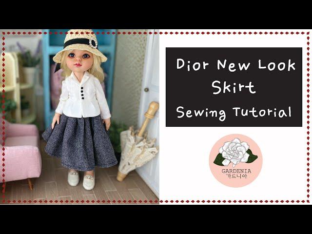 Dior New Look - Skirt Sewing Tutorial