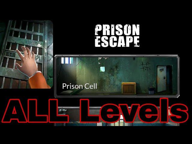 Prison Escape Puzzle Adventure game: FULL Game - ALL Levels Walkthrough прохождение