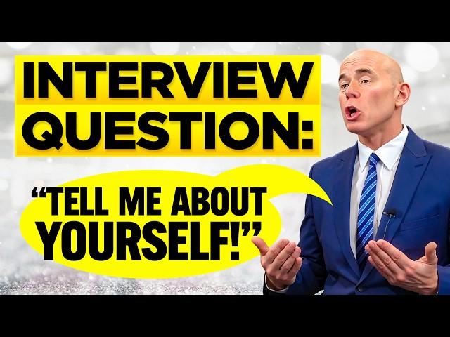 “TELL ME ABOUT YOURSELF!” (How to ANSWER “Tell Me About Yourself” in a JOB INTERVIEW!) BEST ANSWERS!