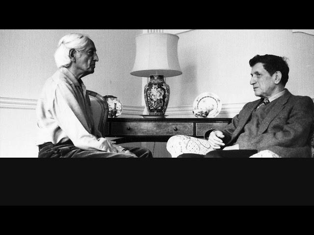 Audio | J. Krishnamurti & David Bohm - Ojai 1980 - The Ending of Time - Conversation 8