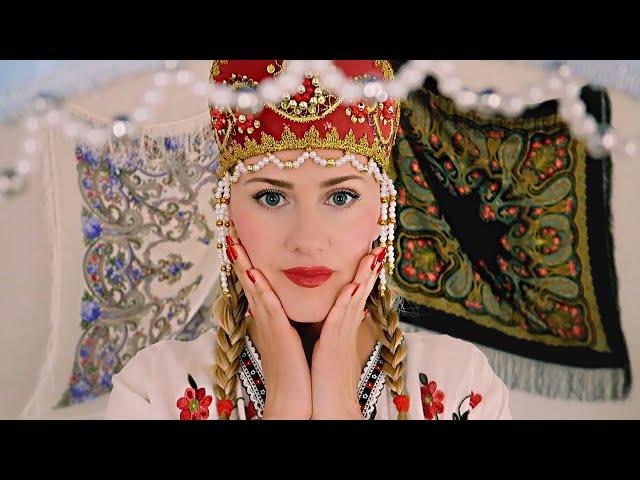 ASMR  Russian Princess Hair and Makeup