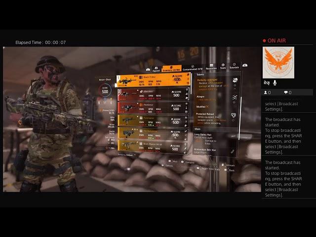 Division 2: FDC Clan, (LMG PVE Build)