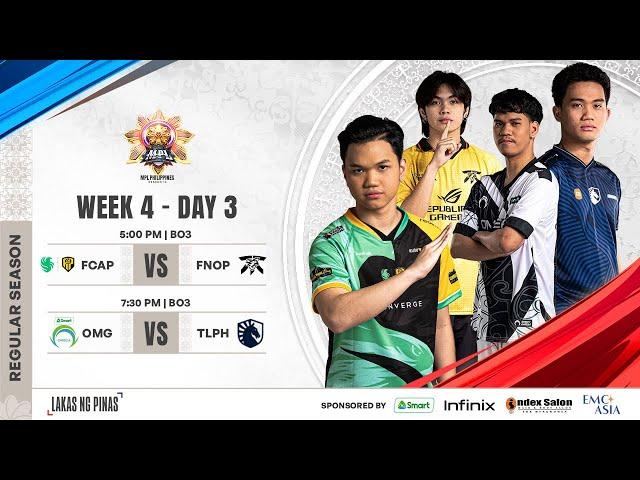  LIVE | MPL PH S14 | ENGLISH - Week 4 Day 3