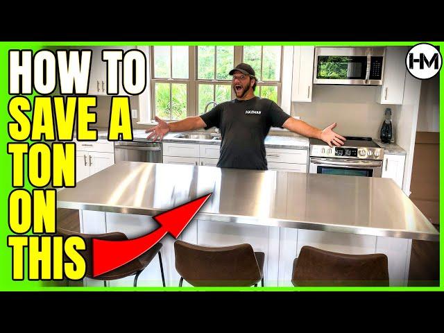 EXPENSIVE Kitchen Countertop for CHEAP!