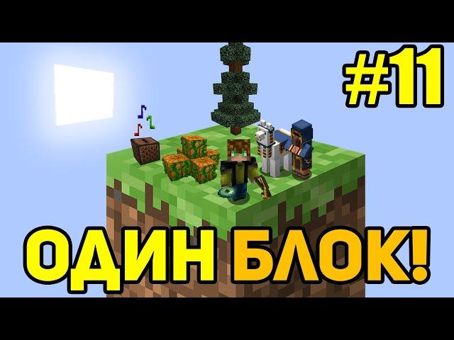 Майнкрафт Скайблок, но у Меня Только ОДИН БЛОК #11