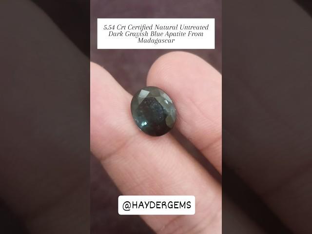 Apatite Stone | Natural Certified Apatite Gemstone | Apatite Stone Price In Pakistan | Untreated Gem