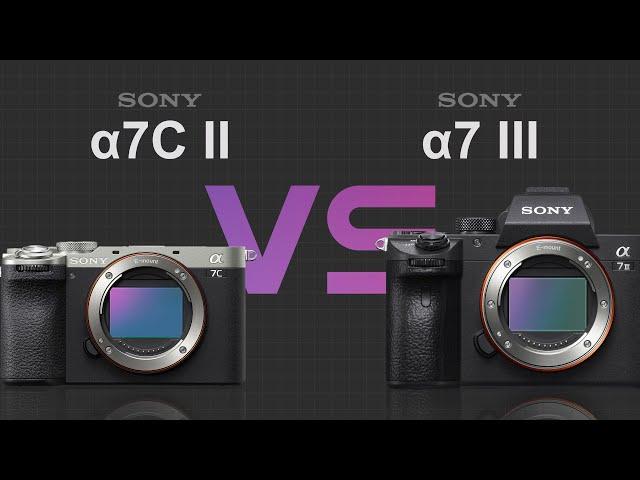 Sony alpha a7C II vs Sony alpha a7 III