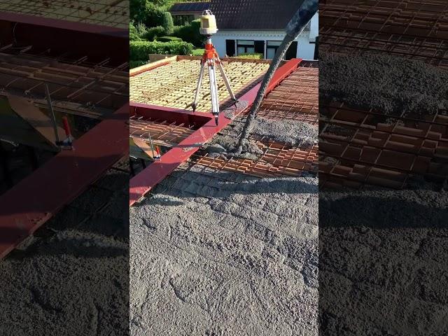 Pouring a monolithic slab