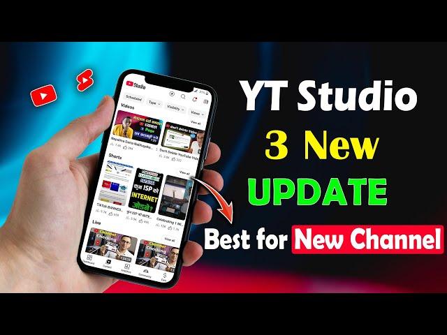 YT Studio 3 New Update for Creators | YT Studio New Features for YouTubers