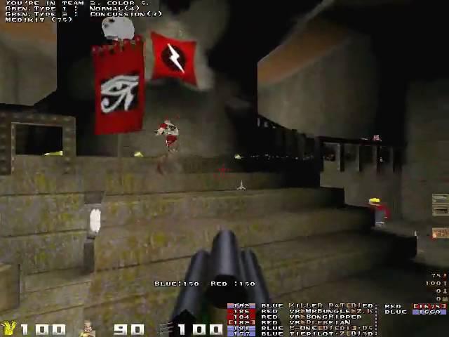 Quake Team Fortress (QWTF) - vR vs. Digital Jedi II, pt. 3