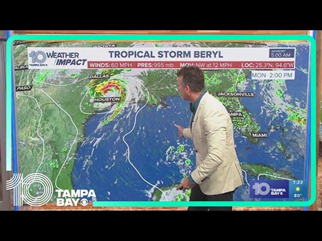 Tracking the Tropics: Beryl expected to become a hurricane before hitting Texas