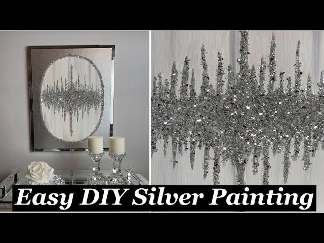 Easy DIY Silver Painting