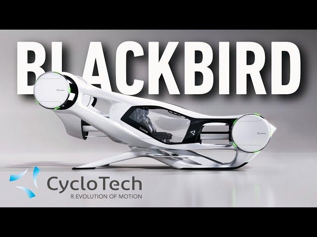 This CycloRotor Powered eVTOL Ready to Takeoff in 2025 - CycloTech BlackBird