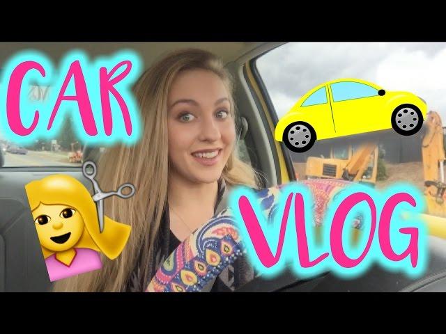 DRIVE WITH ME! GETTING MY HAIR DONE & SOMEONE RAN INTO MY CAR! Car Vlogs