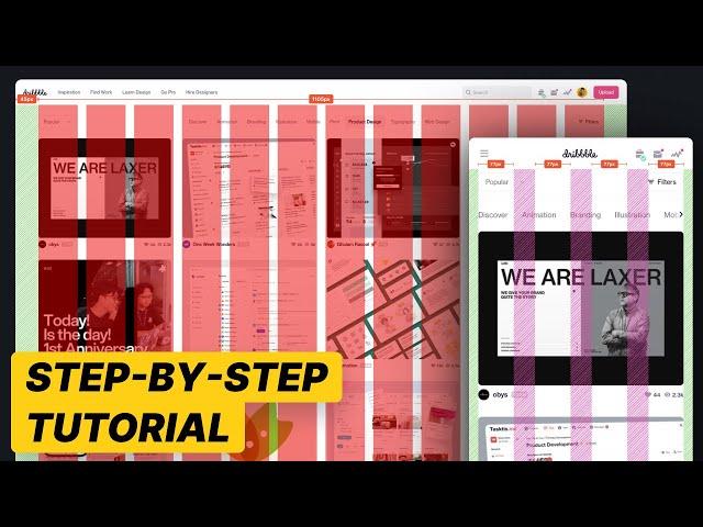 Perfect Responsive Grid Systems Masterclass | UI Design & Figma Tutorial