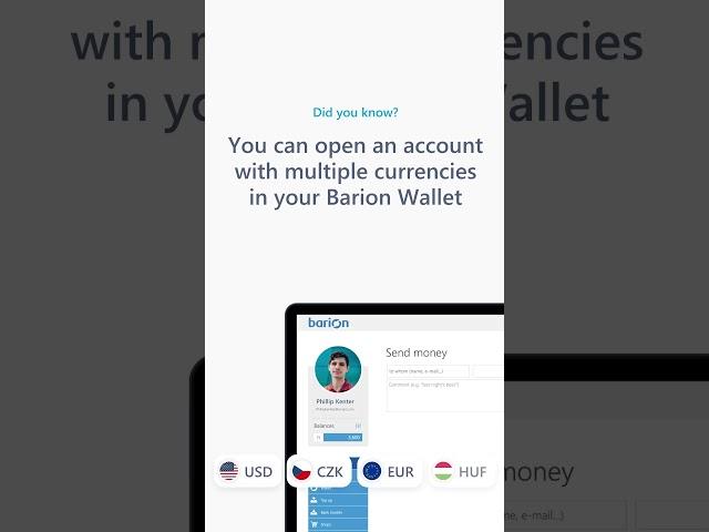 Want to add new currencies to your Barion Wallet?