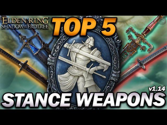 "The Top 5 STANCE BUILDS in Elden Ring!" (Insane Rellana's Cameo Builds)