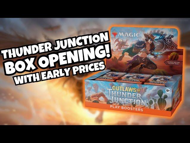 MTG Outlaws of Thunder Junction Booster Box Opening