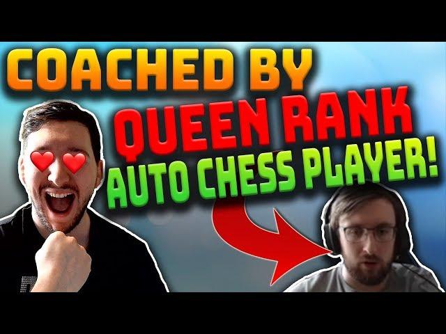 Dragon/Knight  tutorial by a QUEEN AUTO CHESS PLAYER (I get coached!) | Auto Chess Mobile