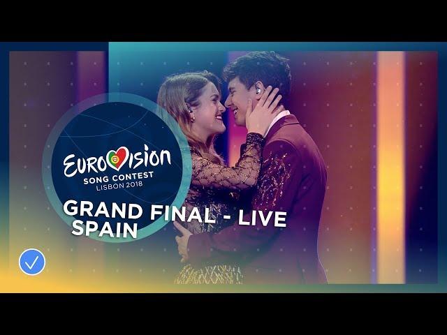 Amaia y Alfred - Tu Canción - Spain - LIVE - Grand Final - Eurovision 2018