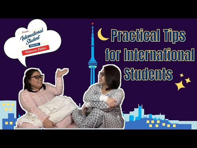 CISM - Practical tips for International Students in Canada