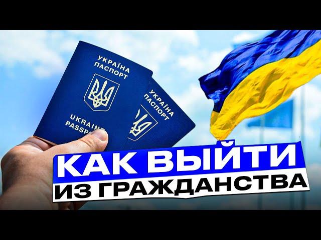 Как легко и просто выйти из украинского гражданства?