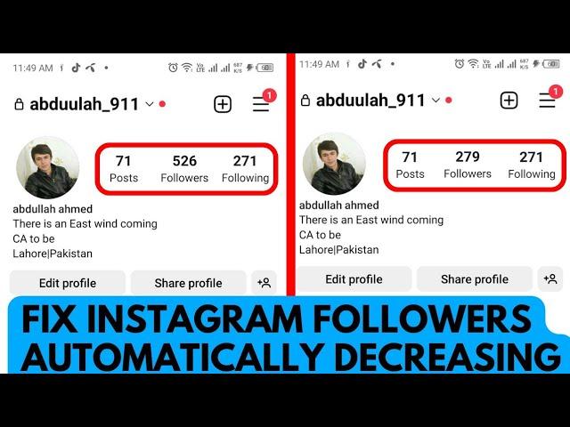 [2023] How to Fix Instagram Followers Automatically Decreasing Problem?